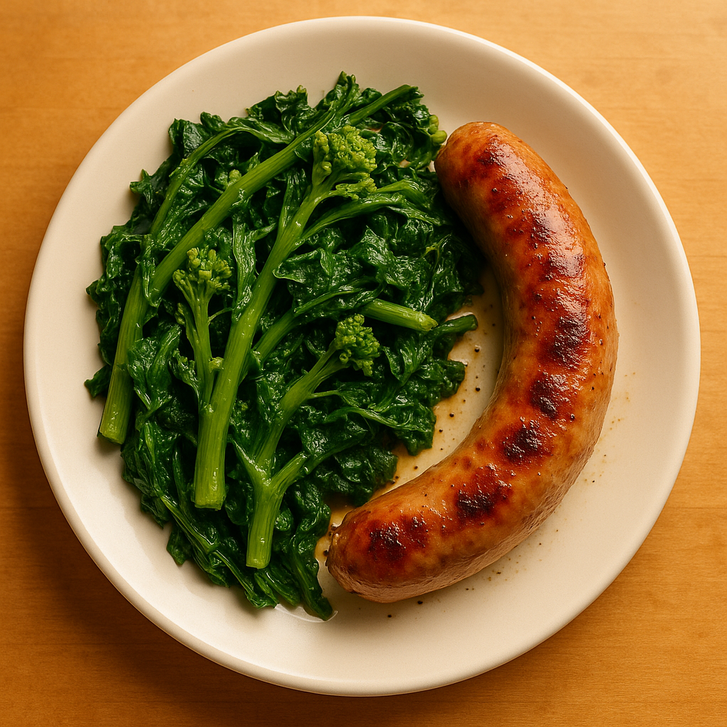 Salsiccia Arrosto con Friarielli